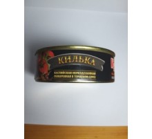 Томат соусындағы каспий шабағы 240гр Томат соусындағы каспий шабағы 240гр