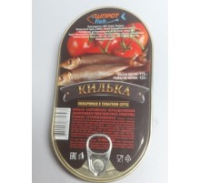 Томат соусындағы қуырылған шабақ 175гр «Шпрот Fish» Томат соусындағы қуырылған шабақ 175гр «Шпрот Fish»