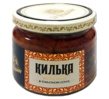 Томат соусындағы қуырылған шабақ 250г «За Родину»