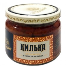 Томат соусындағы қуырылған шабақ 250г «За Родину»