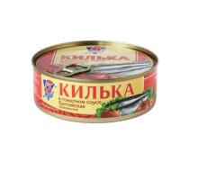 Томат соусындағы шабақ 240гр «5 Морей»