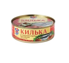 Томат соусындағы шабақ 240гр «5 Морей»