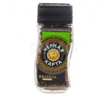 Ерітілетін кофе Черная Карта Exclusive Brasilia 47,5г Ерітілетін кофе Черная Карта Exclusive Brasilia 47,5г