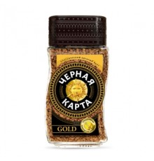 Кофе растворимый Черная Карта Gold 95g Кофе растворимый Черная Карта Gold 95g