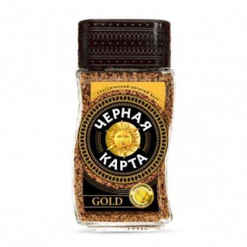Ерітілетін кофе Черная Карта Gold 95g – Кофе Астанада сатып алу | Черная Карта Ерітілетін кофе Черная Карта Gold 95g – Астанада сатып алу | Черная Карта