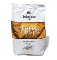 Дәнді кофе Ambassador Gold Label 1000g