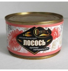 Табиғи лосось кесектері 