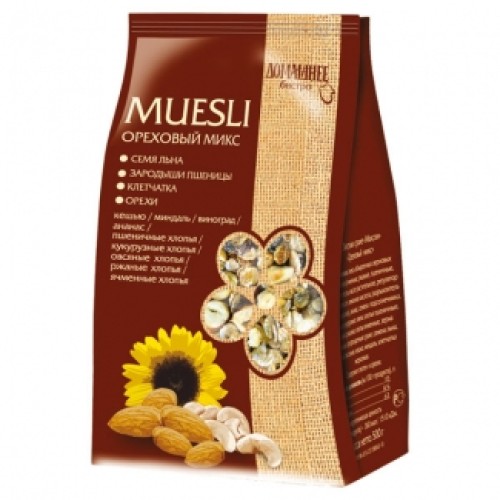 Жаңғақ миксі «Домашнее бистро» мюслиі – Дайын тағамдар Қарағандыда сатып алу | Домашнее бистро Жаңғақ миксі «Домашнее бистро» мюслиі – Бішкекте сатып алу | Домашнее бистро