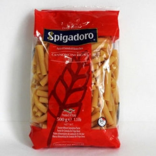 Макарон Cannoncini rigati 84 500гр Spigadoro – Қарағандыда сатып алу | Spigadoro