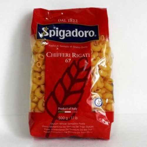 Макарон Chifferi rigati 67 500гр Spigadoro – Бішкекте сатып алу | Spigadoro