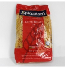 Макарон Ditali rigati 58 500гр Spigadoro