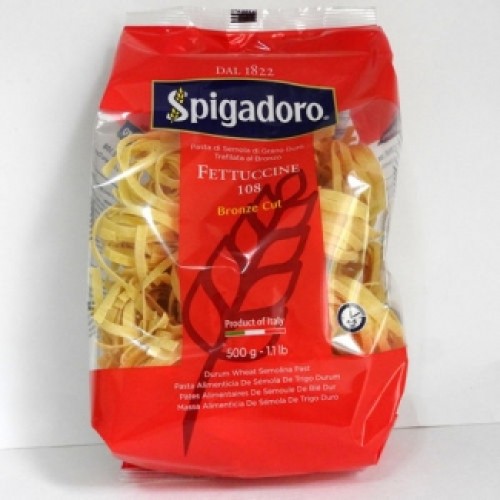 Макарон Fettuccine 108 500гр Spigadoro – Кеспе Астанада сатып алу | Spigadoro Макарон Fettuccine 108 500гр Spigadoro – Астанада сатып алу | Spigadoro