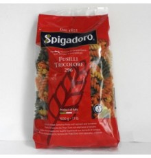 Макарон Fusilli tricolore 296 500гр Spigadoro
