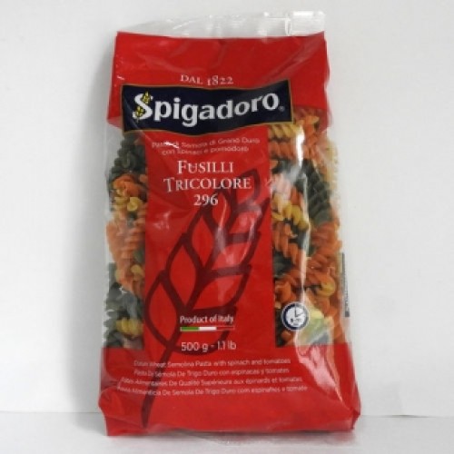 Макарон Fusilli tricolore 296 500гр Spigadoro – Мүйіздер Түркістанда сатып алу | Spigadoro Макарон Fusilli tricolore 296 500гр Spigadoro – Алматыда сатып алу | Spigadoro
