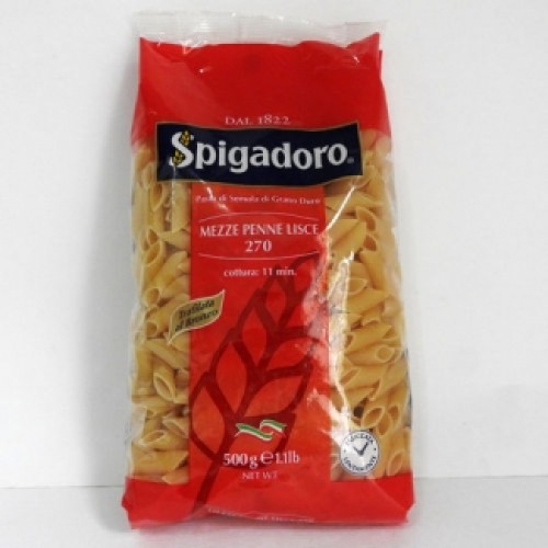 Макароны Mezze penne lisce 270 500гр Spigadoro – Рожки купить в Алматы | Spigadoro Макароны Mezze penne lisce 270 500гр Spigadoro – купить в Шымкенте | Spigadoro