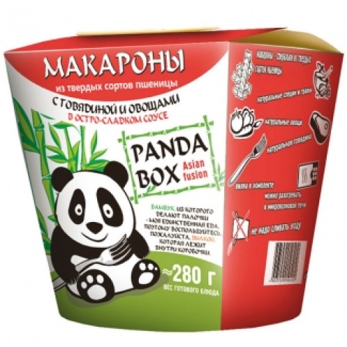 Ащы-тәтті соустағы сиыр еті мен көкөністер қосылған макарон PANDA BOX – Дайын тағамдар Түркістанда сатып алу | PANDA BOX Ащы-тәтті соустағы сиыр еті мен көкөністер қосылған макарон PANDA BOX – Шымкентте сатып алу | PANDA BOX