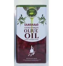 Суық сығымдау зәйтүн майы (extra vergine) Греция «Елаioладо» 5л