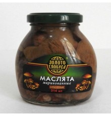 Маринадталған сұрыпталған майқұлақтар 314мл