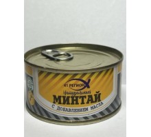 Май қосылған табиғи минтай «41 регион» 185г