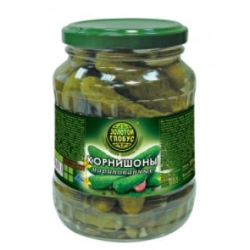 Корнишон қиярлары 370мл Золотой Глобус – Қияр Астанада сатып алу | Золотой Глобус Корнишон қиярлары 370мл Золотой Глобус – Түркістанда сатып алу | Золотой Глобус