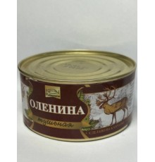 Бұқтырылған бұғы еті «Рыбспецпром» 325г