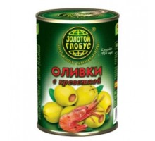 Креветка қосылған зәйтүн