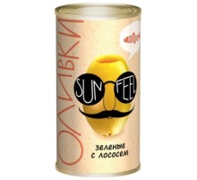 Лосось қосылған зәйтүн «SunFeel» 300мл