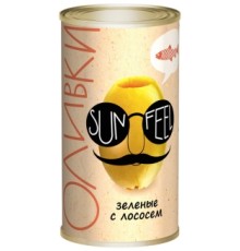 Лосось қосылған зәйтүн «SunFeel» 300мл Лосось қосылған зәйтүн «SunFeel» 300мл