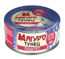 Тунец паштеті 185гр «Магуро»