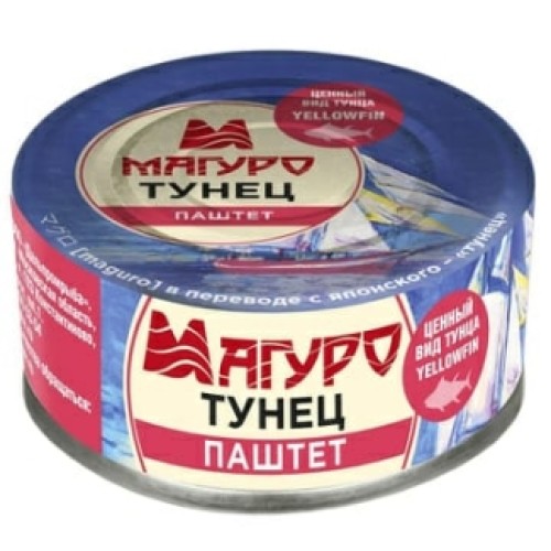 Тунец паштеті 185гр «Магуро» – Шымкентте сатып алу | Магуро