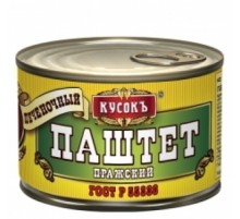 Паштет печеночный ПРАЖСКИЙ 230г Кусокъ