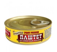 Паштет печеночный со сливочным маслом Кусокъ