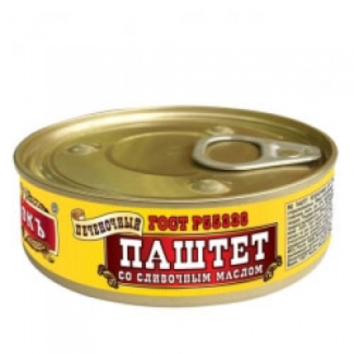 Сары май қосылған бауыр паштеті Кусокъ – Ет консервілері Павлодарда сатып алу | Кусокъ Сары май қосылған бауыр паштеті Кусокъ – Шымкентте сатып алу | Кусокъ