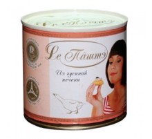 Қаз бауырынан жасалған кілегейлі паштет 