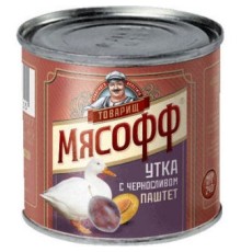 Қара өрік қосылған үйрек паштеті