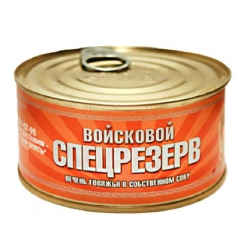 МЕМСТ бойынша өз сөліндегі сиыр бауыры 325гр Войсковой Спецрезерв – Астанада сатып алу | Войсковой Спецрезерв