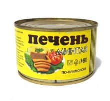 Печень минтая по-приморски 220г