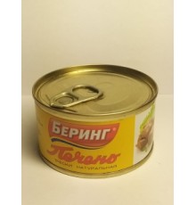 Табиғи треска бауыры 120гр Беринг уылдырық банкасы