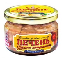 Табиғи треска бауыры 230гр