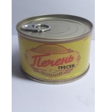 Уылдырық қосылған табиғи треска бауыры 230г «УКР»