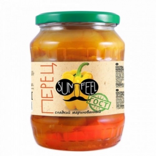 Маринадталған тәтті бұрыш 720мл – Бішкекте сатып алу |