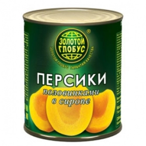 Сироптағы шабдалы жартысы 850мл Золотой Глобус – Шабдалы Қарағандыда сатып алу | Золотой Глобус Сироптағы шабдалы жартысы 850мл Золотой Глобус – Оралда сатып алу | Золотой Глобус