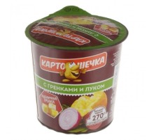 Пияз және кептірілген нан қосылған картоп езбесі «КАРТОШЕЧКА»