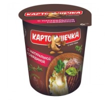 Сиыр еті дәмі бар картоп езбесі «КАРТОШЕЧКА»