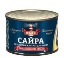 Май қосылған табиғи тынық мұхит сайрасы