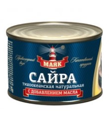 Май қосылған табиғи тынық мұхит сайрасы