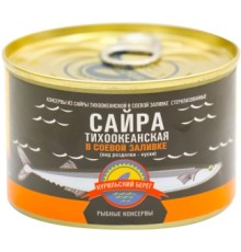 Соя құймасындағы тынық мұхит сайрасы 250гр