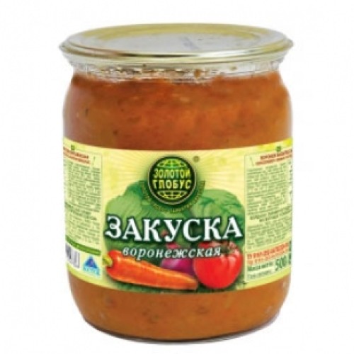 Воронеж тіскебасары салаты Золотой Глобус – Жеміс-көкөніс консервілері Қарағандыда сатып алу | Золотой Глобус Воронеж тіскебасары салаты Золотой Глобус – Бішкекте сатып алу | Золотой Глобус
