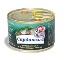 Май қосылған табиғи сардинелла «РосКон»