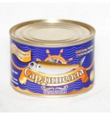 Май қосылған табиғи сардинелла 